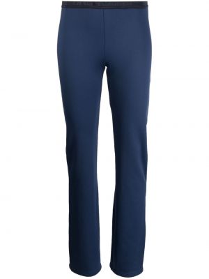 Teplákové nohavice s nízkym pásom Ralph Lauren Collection modrá