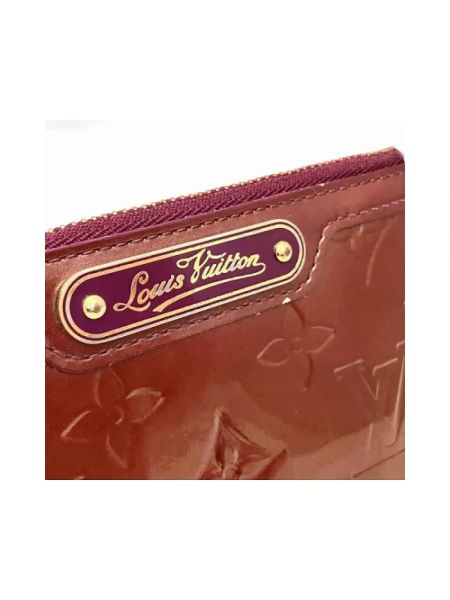 Cartera de cuero Louis Vuitton Vintage marrón