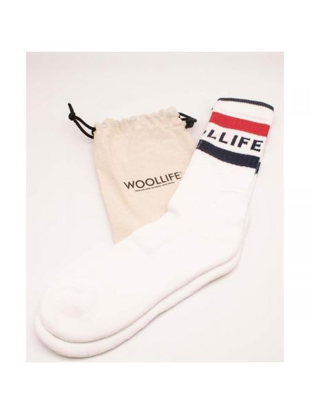 Ponožky Woollife biela