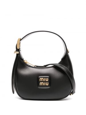 Kožená taška Miu Miu