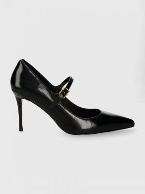 Полуотворени обувки с тънък ток Kurt Geiger London черно