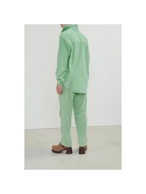 Pantalones de chándal de pana American Vintage verde