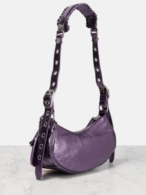 Bolsa de hombro Balenciaga violeta