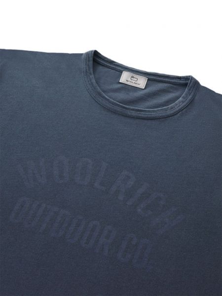 T-shirt Woolrich blu