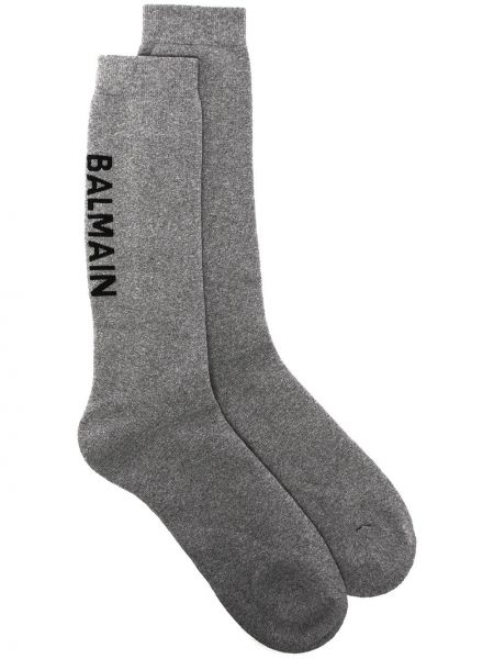 Čarape Balmain siva