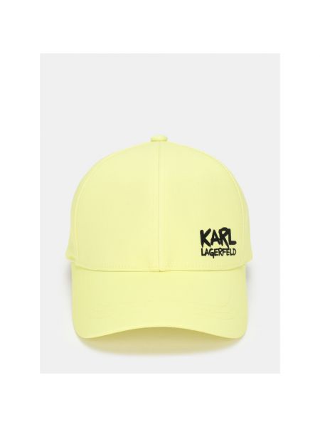 Кепка Karl Lagerfeld желтая