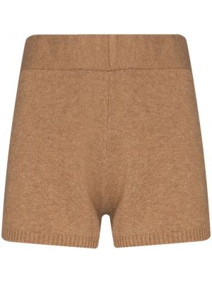 Strick shorts Lisa Yang braun