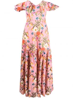 Kleid mit print Borgo De Nor pink