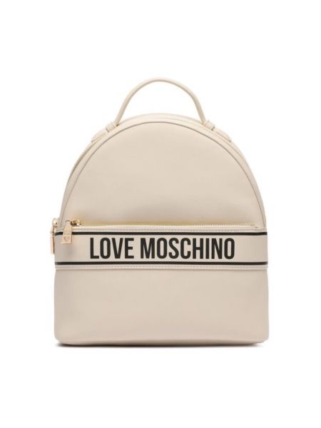 Plecak Love Moschino biały