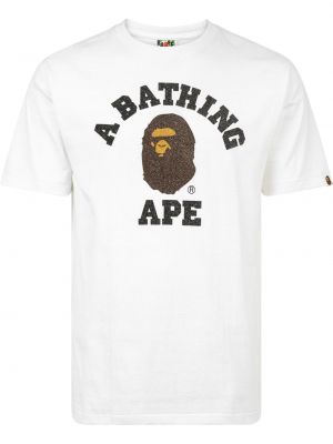 Camiseta con cuentas A Bathing Ape® blanco