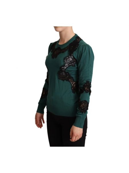Jersey de tela jersey de encaje Dolce & Gabbana