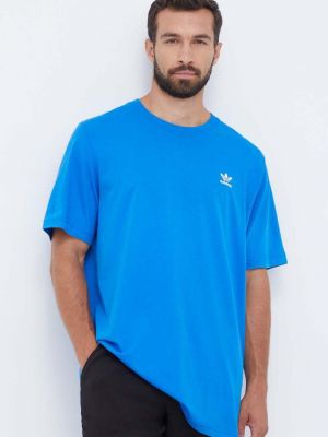Хлопковая футболка с аппликацией Adidas Originals