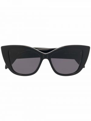Sunčane naočale s printom Alexander Mcqueen Eyewear crna