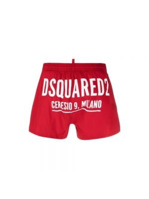 Boxers elegantes Dsquared2 rojo