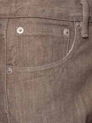 Pantaloni din bumbac Auralee maro
