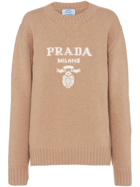 Кашмирен пуловер Prada