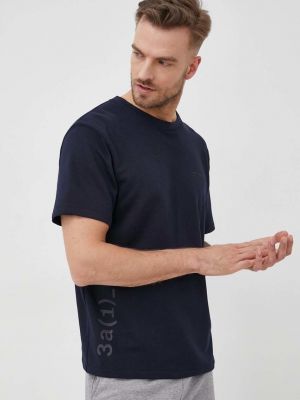 s.Oliver t-shirt sötétkék, férfi, nyomott mintás S.oliver