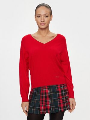 Пуловер Liu Jo червено