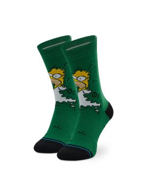 Ponožky Vysoké Unisex STANCE - Homer A555A22HOM Green
