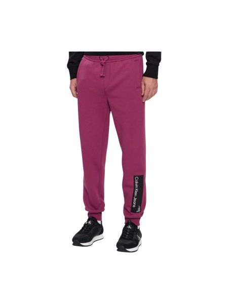 Pantalon de joggings Calvin Klein violet