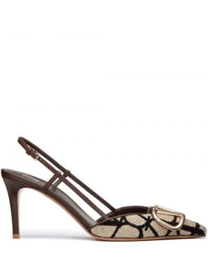 Slingback pumper med stropper Valentino Garavani