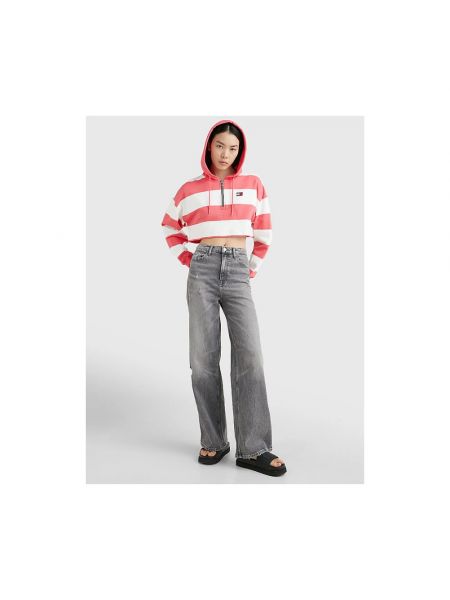 Casual sweatshirt Tommy Jeans pink