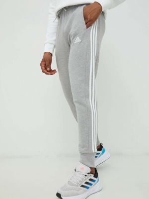 Spodnie sportowe bawełniane Adidas szare
