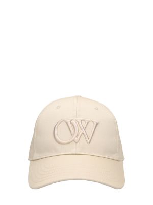 Cappello con visiera Off-white bianco
