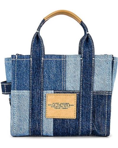 Shopper handtasche mit taschen Marc Jacobs blau
