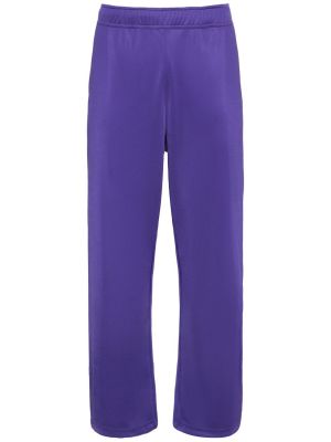 Pantaloni cu picior drept Bluemarble violet