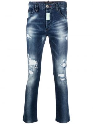 Skinny jeans Philipp Plein blå