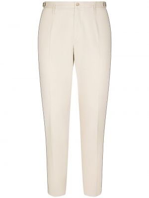 Pantaloni Dolce & Gabbana alb