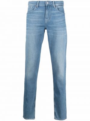 Jeans med normal passform 7 For All Mankind blå