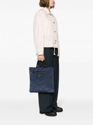 Gesteppte shopper handtasche Hogan blau
