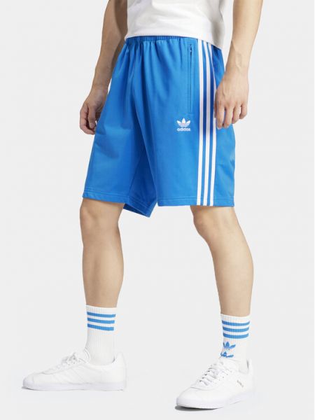 Športové priliehavé šortky Adidas modrá