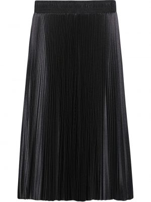 Plisirana midi suknja Balenciaga crna