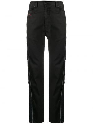 Skinny fit-jeans Diesel svart