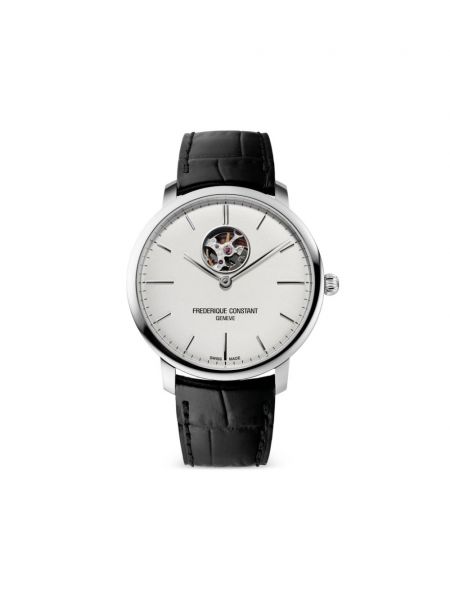 Sydämen kuvio automaattinen kello Frederique Constant valkoinen