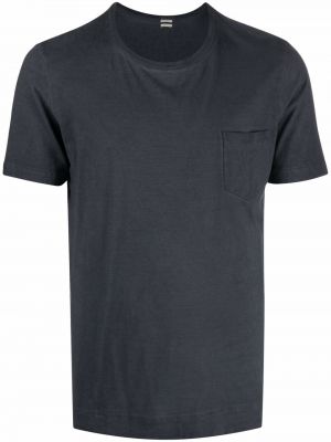 Marškinėliai su kišenėmis Massimo Alba pilka