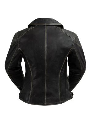 Мотоциклетная куртка с потертостями Whet Blu