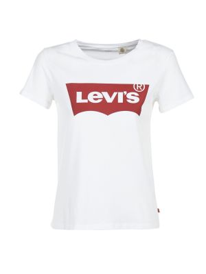 Tričko s potlačou Levi's biela
