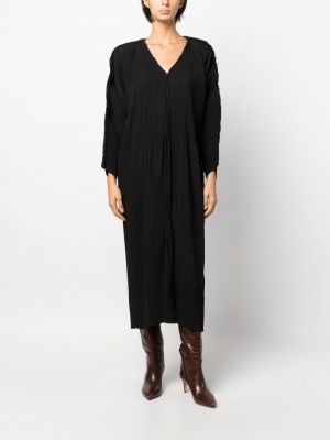 Šaty s výstřihem do v By Malene Birger černé