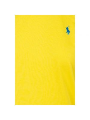 Camisa con bordado Ralph Lauren amarillo