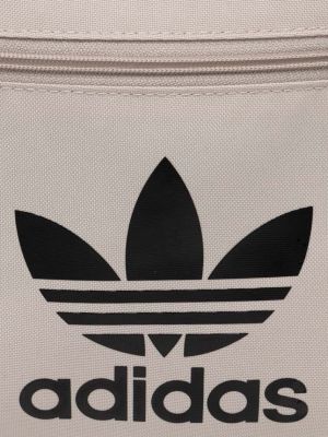 Batoh s potiskem Adidas Originals béžový