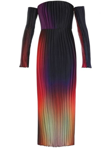 Večerní šaty s přechodem barev L'idée černé