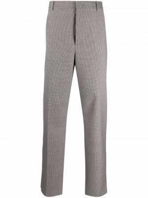 Pantalones rectos Valentino gris
