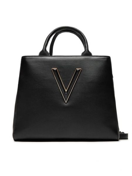 Чорна сумка шопер Valentino