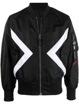 Lang jakke Alpha Industries svart