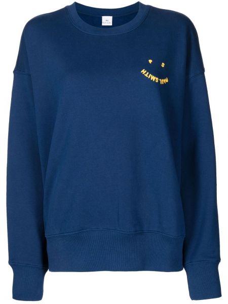 Rund hals sweatshirt Ps Paul Smith blå