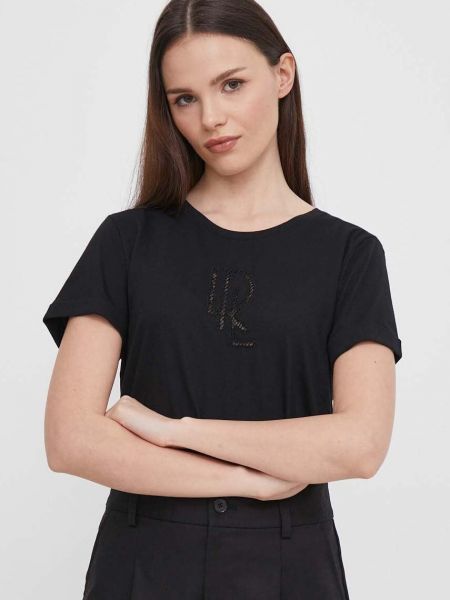 Koszulka Lauren Ralph Lauren czarna
